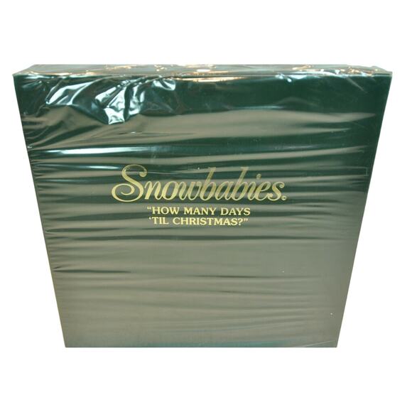 Dept. 56 Snowbabies How Many Days 'Til Christmas? Figurine 68882 New in Box - Picture 1 of 3